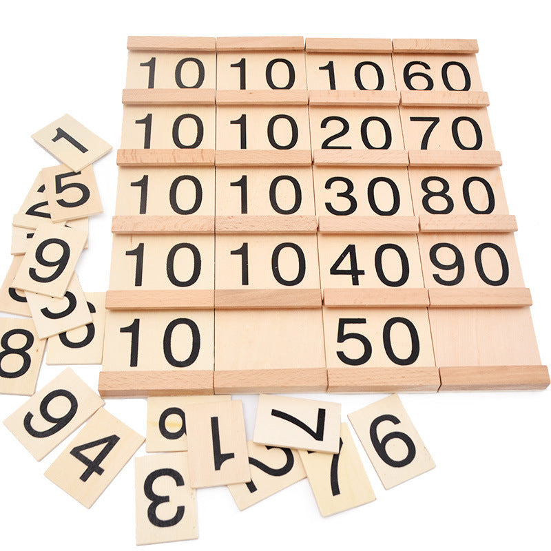 Montessori Learning Toys Clearance Sale 3 Years + 10-99 Counting Board - quixoticmuses