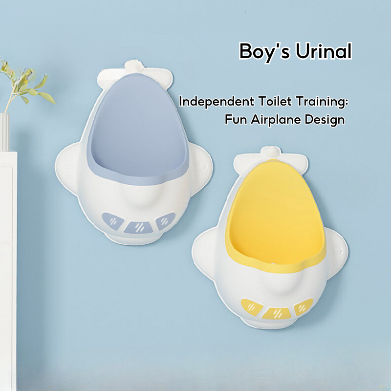 Airoplane Potty Training Urinal for Toddler Boys Toilet with Aiming Target