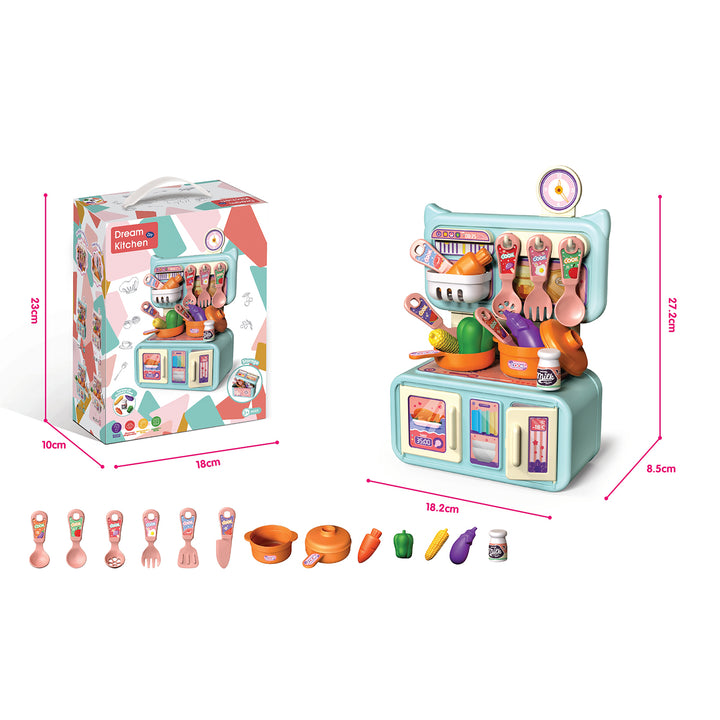 Baby Toddler Kids' Dream Kitchen Toy Pretend Play - quixoticmuses