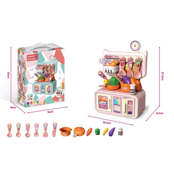 Baby Toddler Kids' Dream Kitchen Toy Pretend Play - quixoticmuses