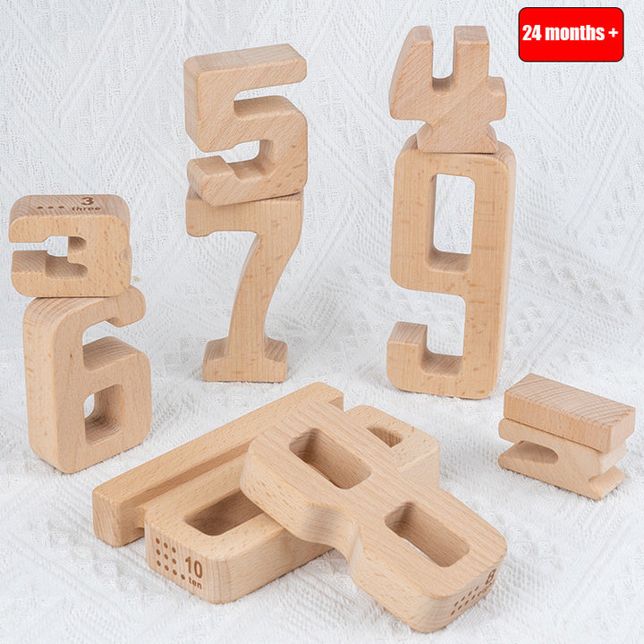 Wooden Number Blocks Toys Clearance Sales 2 Years + - quixoticmuses