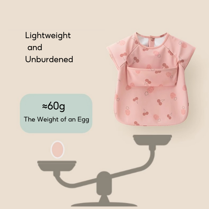 Baby Sleeveless Smock Waterproof PU Coverall