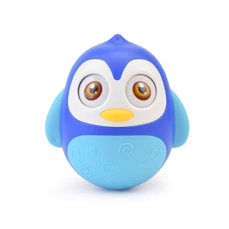 Huanger Penguin Tumbler Roly-poly Toy Baby Children Gift Early Education Toys - quixoticmuses