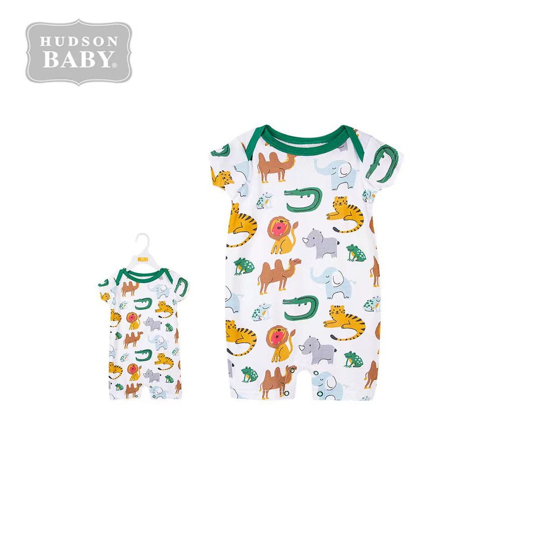 Hudson Baby Bamboo Romper 00910CH - quixoticmuses