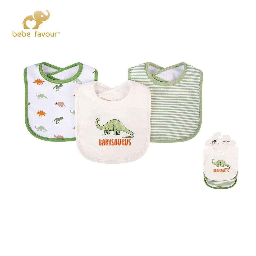 Baby 3 Pcs Interlock Bibs Set BP41433 - quixoticmuses