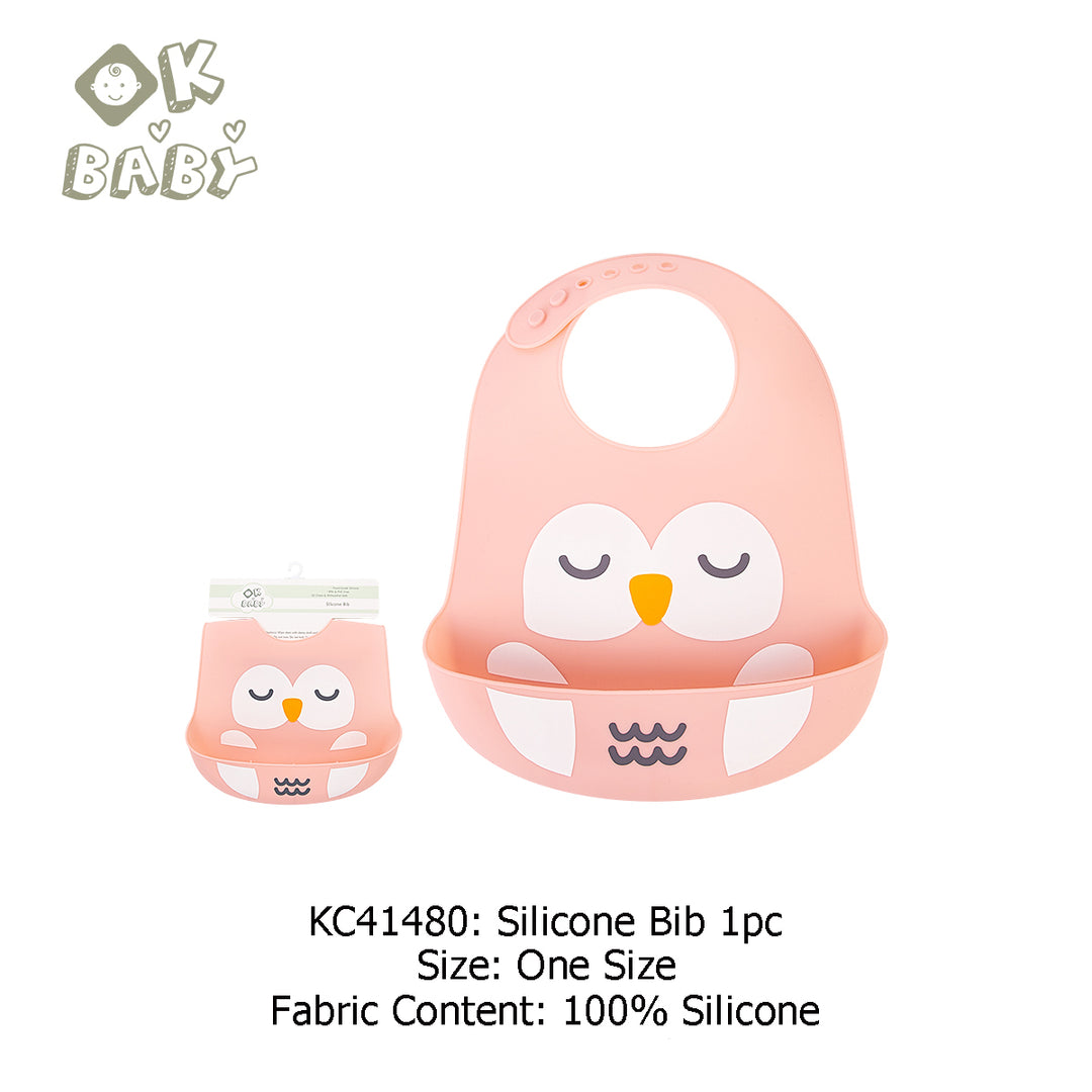 Baby Silicone Bib Bird KC41480 - quixoticmuses