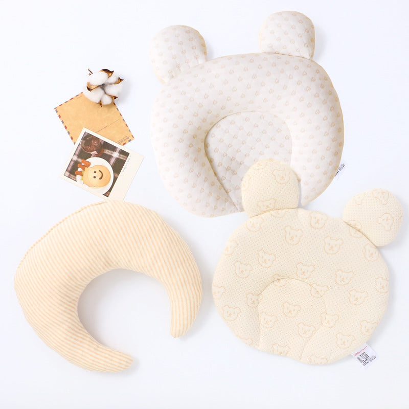 Baby Bear Pillow Set 2 Pillow Cases 1 Latex Pillow Insert Filler - quixoticmuses