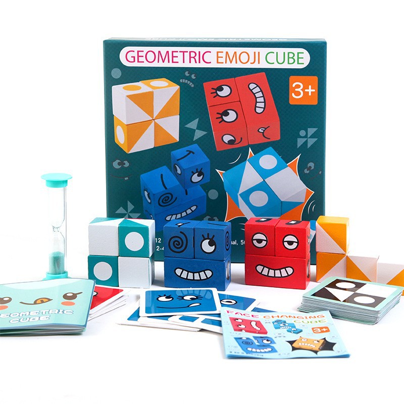 Geometric Fun Cube Toys Clearance Sale 3 Years + - quixoticmuses