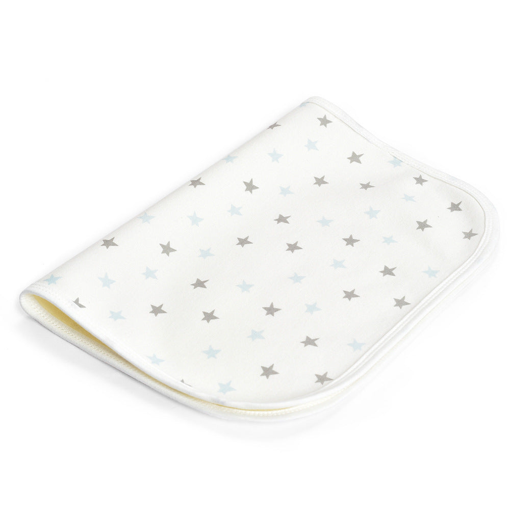 Baby Breathable Cotton Waterproof Crib Mattress Cover Pad Diaper Changing Mat