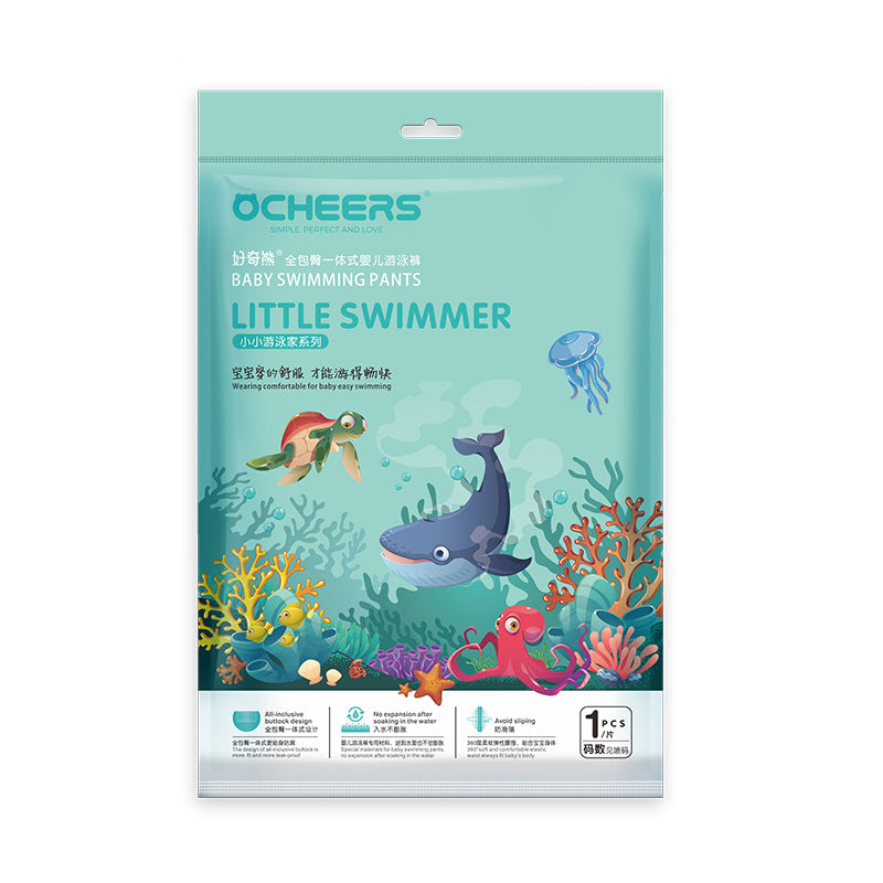 OCHEERS Baby Disposable Swimming Pants Diaper Anti-leak - quixoticmuses