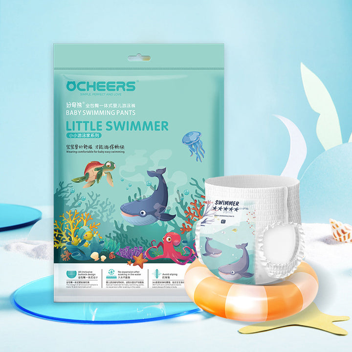 OCHEERS Baby Disposable Swimming Pants Diaper Anti-leak - quixoticmuses