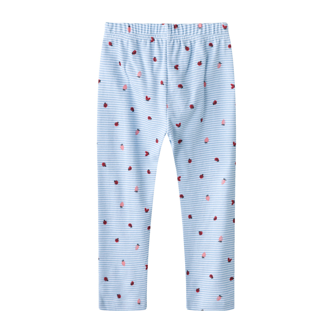 Baby Kids Pajamas Strawberry Top n Pants Set Always Love My Mummy - quixoticmuses