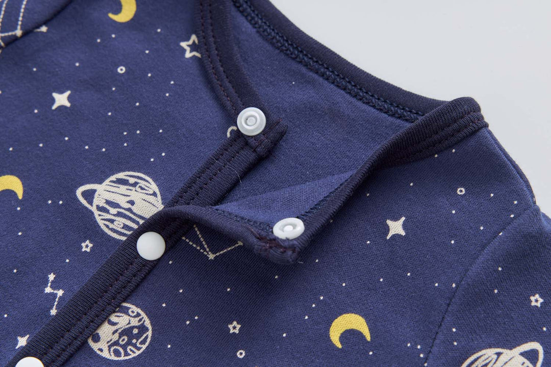 Baby Boy Cotton Sleepsuit Space All In One Jumpsuit