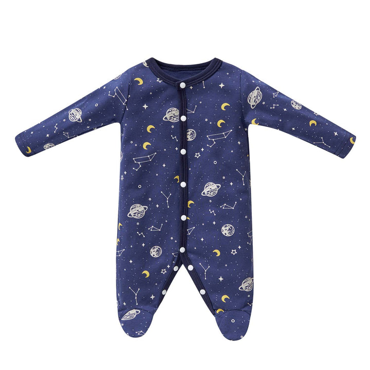 Baby Boy Cotton Sleepsuit Space All In One Jumpsuit