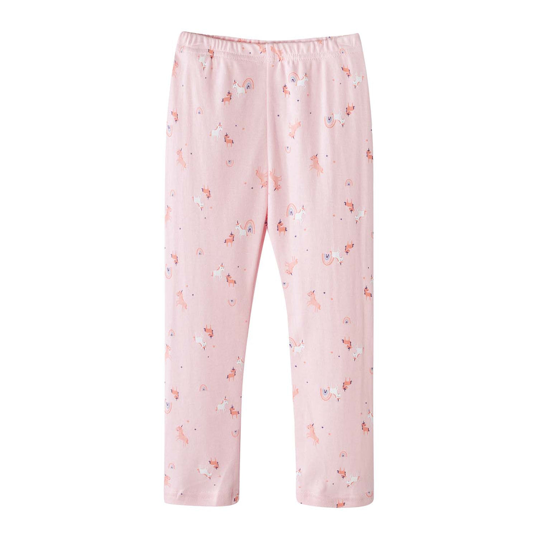 Baby Kids Pajamas Pink Unicorn Top n Pants Set