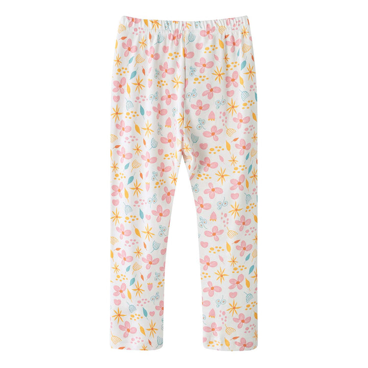 Baby Kids Pajamas Floral Top n Pants Set