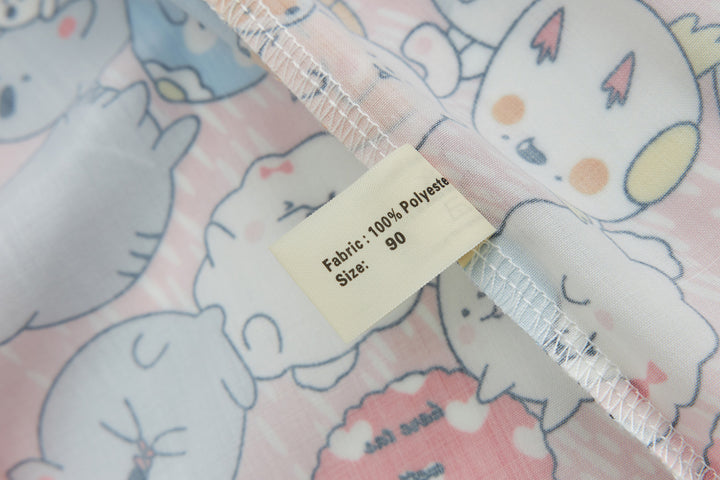 Purrfect Family Paws Baby Kids Girl Sleeveless Pink Cats Cheongsam Dress Family Wear 0826 - quixoticmuses