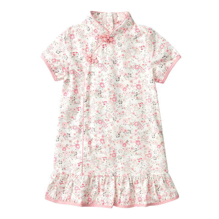 Blossom Harmony Collection Baby Kids Girl Floral Cheongsam Dress Family Wear 0820X - quixoticmuses