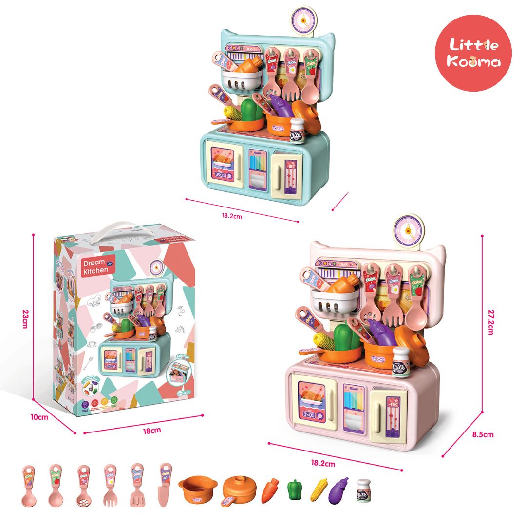 Baby Toddler Kids' Dream Kitchen Toy Pretend Play - quixoticmuses