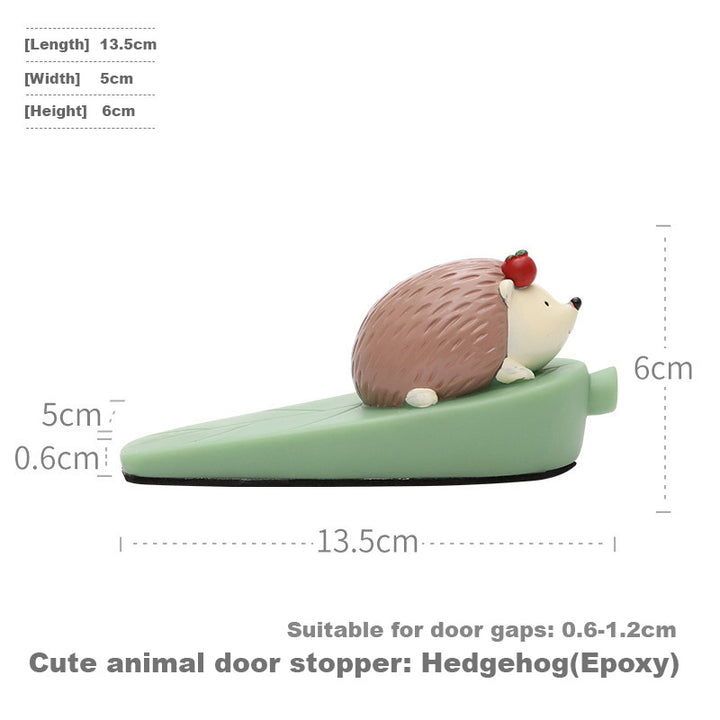 Baby Kids Childproof Non-slip Soft Rubber Epoxy Anti-pinch Door Stopper - quixoticmuses