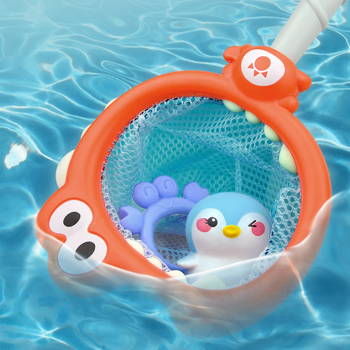 Baby Toddler Kids Fishing Toy Bath Toy Basketball Game Water Spray Toy 3 Years + - quixoticmuses