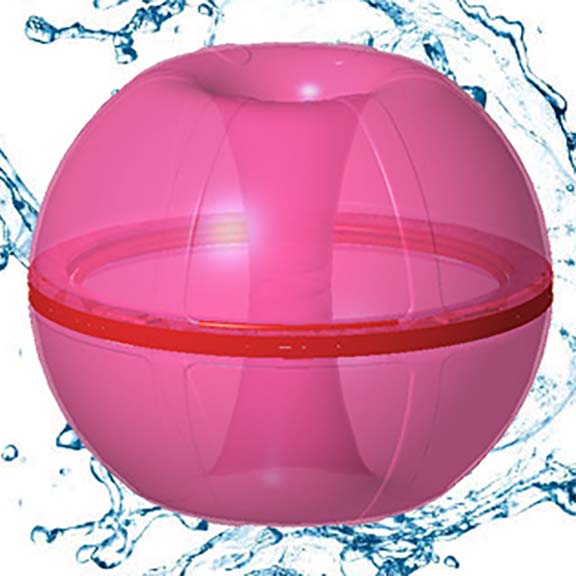 Baby Toddler Kids Water Play Reusable Magnetic Self-sealing Donut Water Balls Easy Quick Fill Splash Water Balls