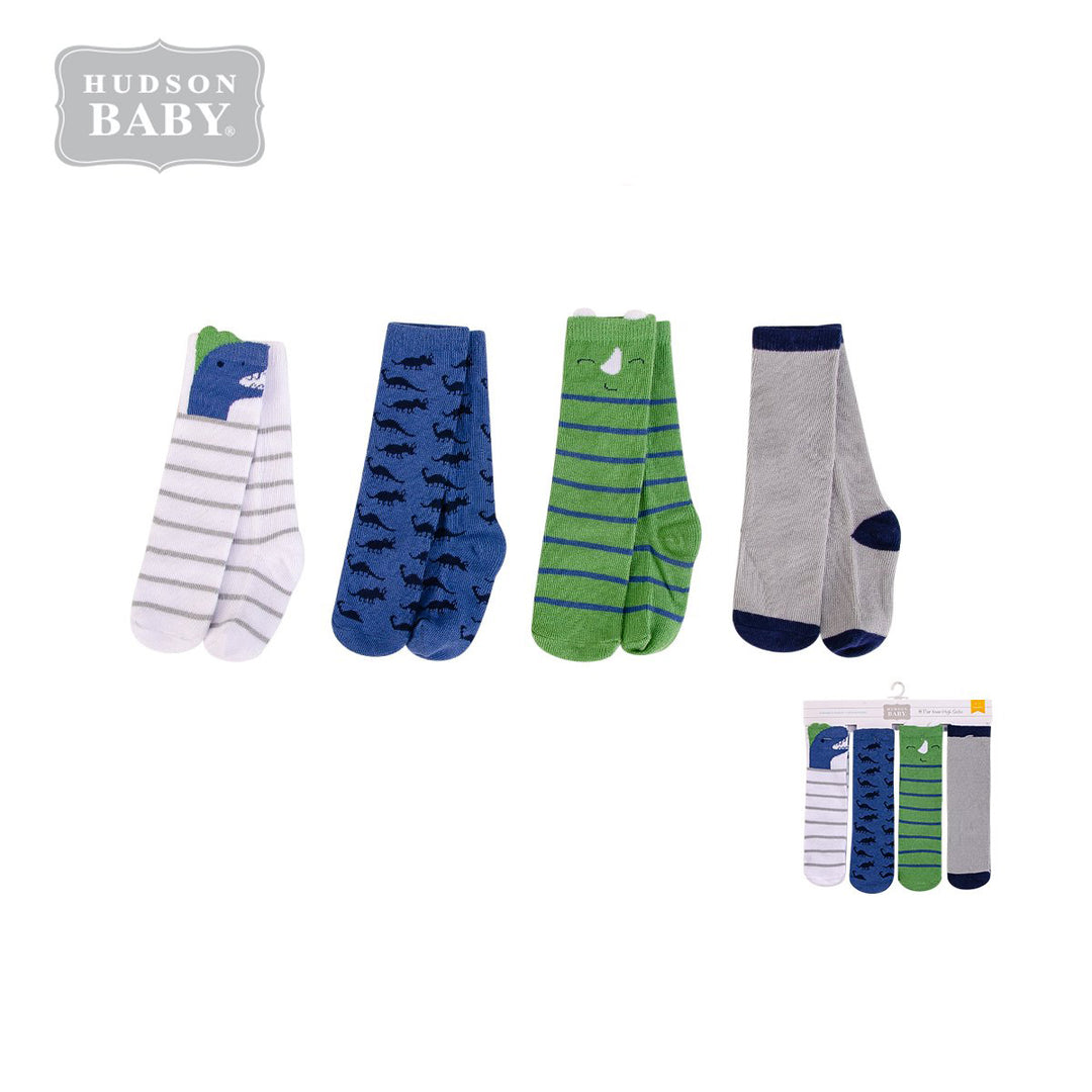 Hudson Baby Knee High Socks 4 Pairs Pack 00384CH - quixoticmuses