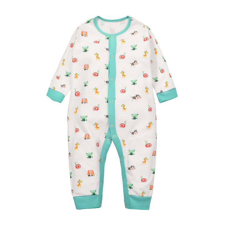 Baby Sleepsuit Snail Frog Elephant Jumpsuit All In One - quixoticmuses