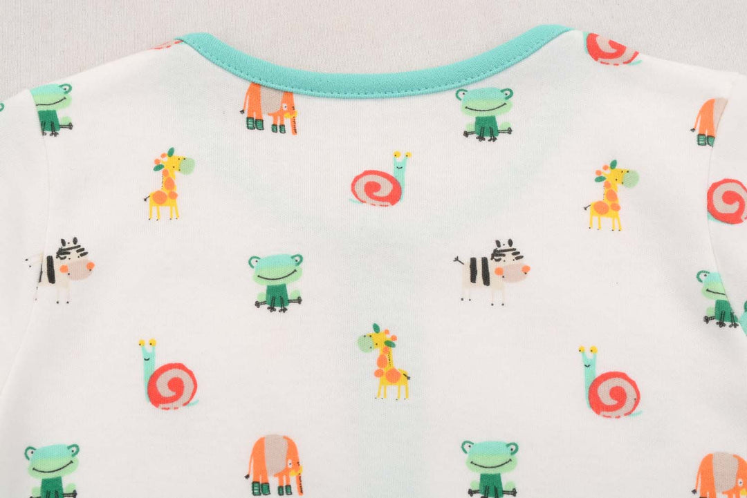 Baby Sleepsuit Snail Frog Elephant Jumpsuit All In One - quixoticmuses