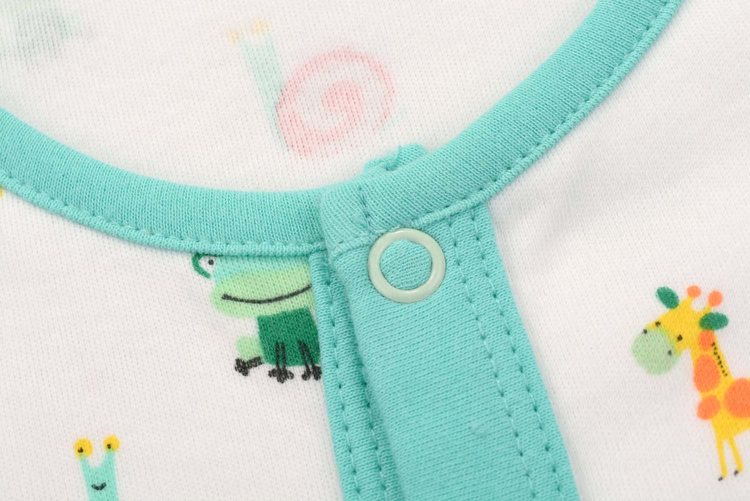 Baby Sleepsuit Snail Frog Elephant Jumpsuit All In One - quixoticmuses