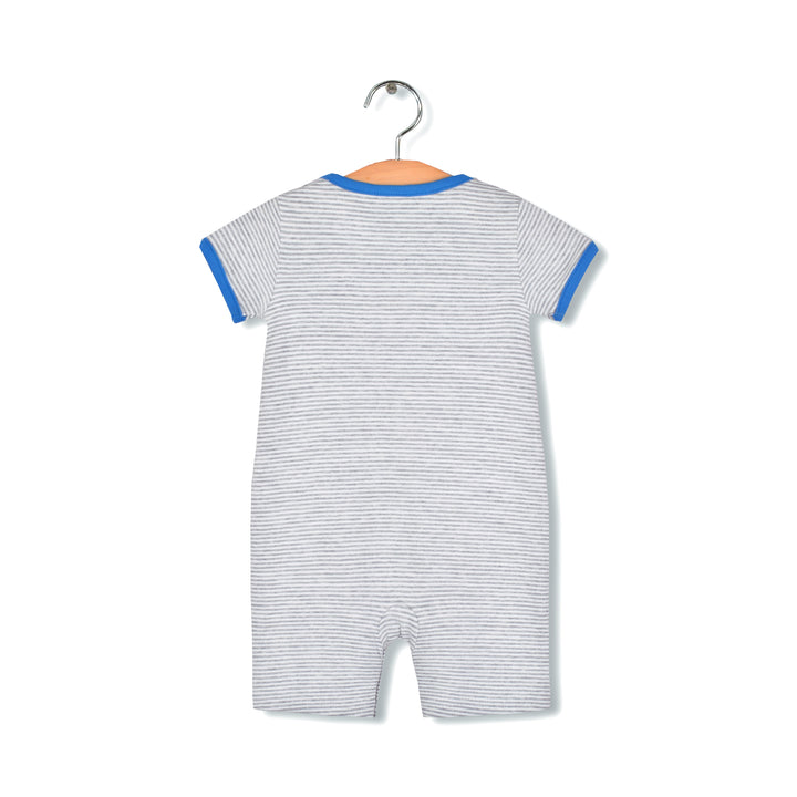 Baby Boy Grey Romper w I'm a Big Deal - quixoticmuses