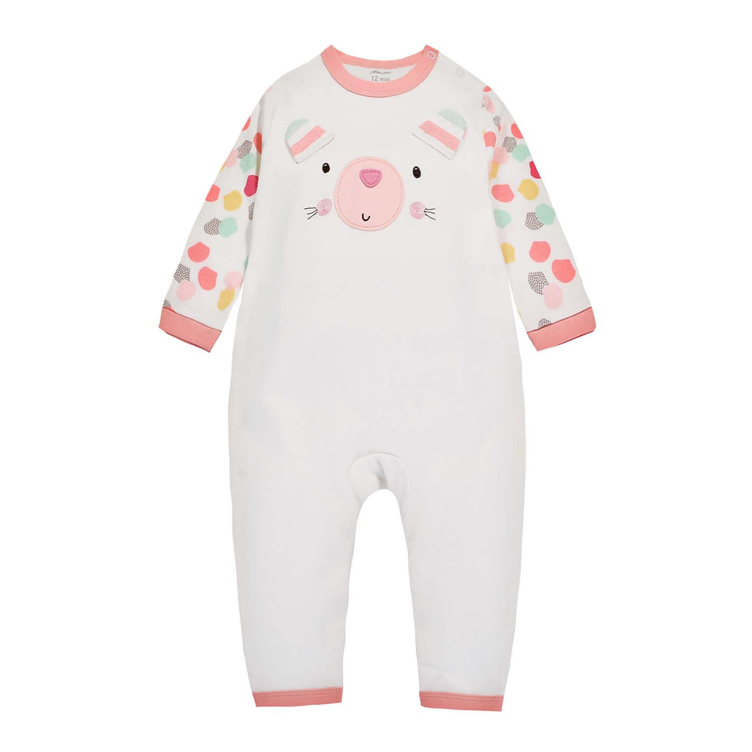 Baby Bear Colorful Sleeves Jumpsuit All In One - quixoticmuses