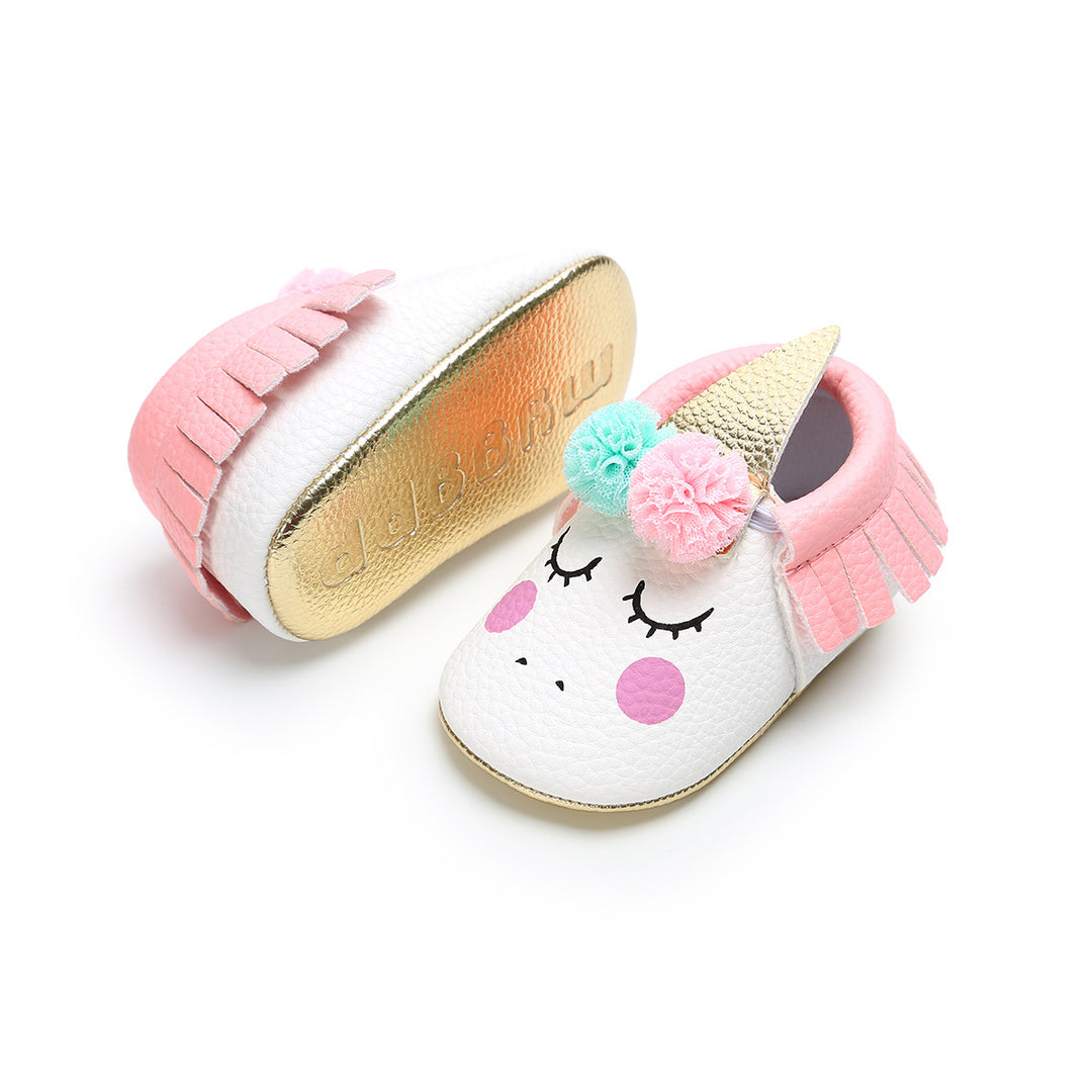 Baby Girl Unicorn Shoes - 0912 - quixoticmuses