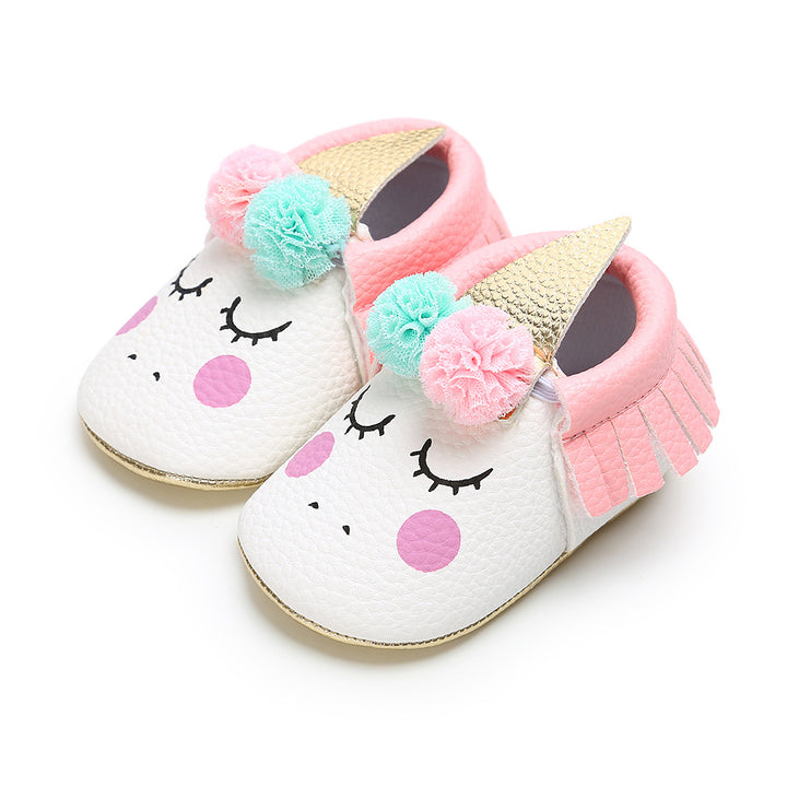 Baby Girl Unicorn Shoes - 0912 - quixoticmuses