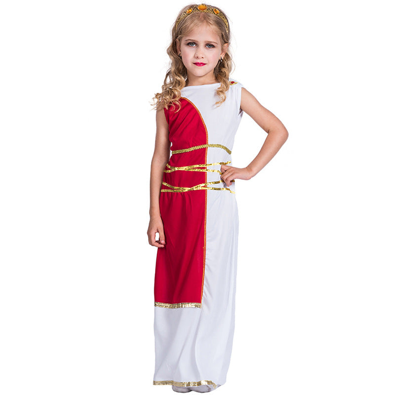 Kids Halloween Costume Greek Goddess FT20202 - quixoticmuses