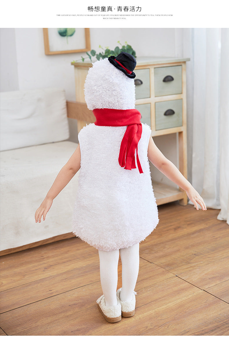 Baby Kids Christmas Outfit Snowman Costume - quixoticmuses