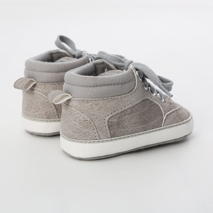 Baby Boy PU Leather Sneakers - 0912 - quixoticmuses