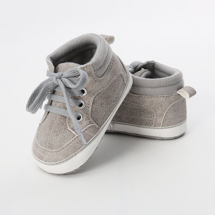 Baby Boy PU Leather Sneakers - 0912 - quixoticmuses