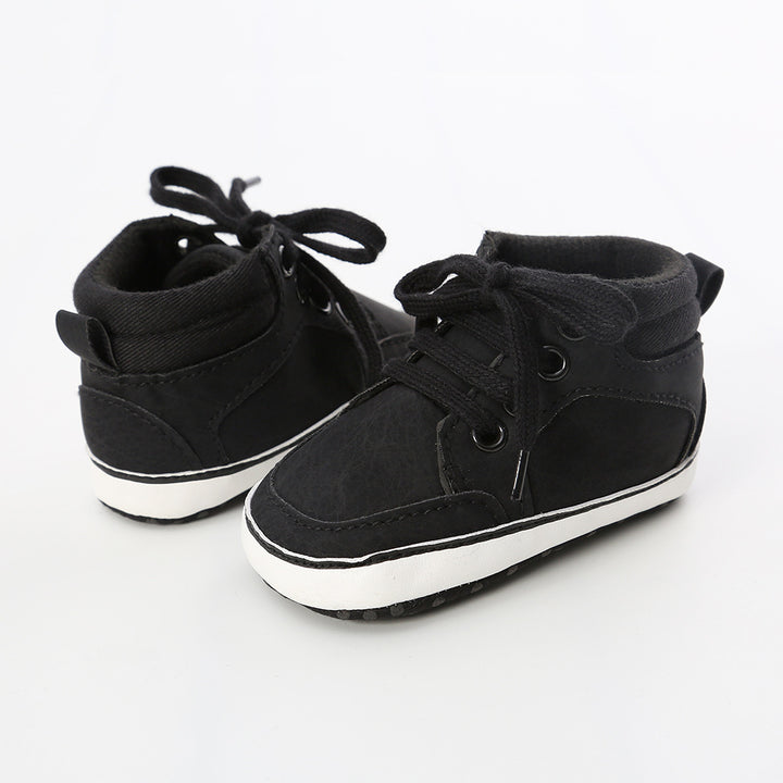 Baby Boy PU Leather Sneakers - 0912 - quixoticmuses