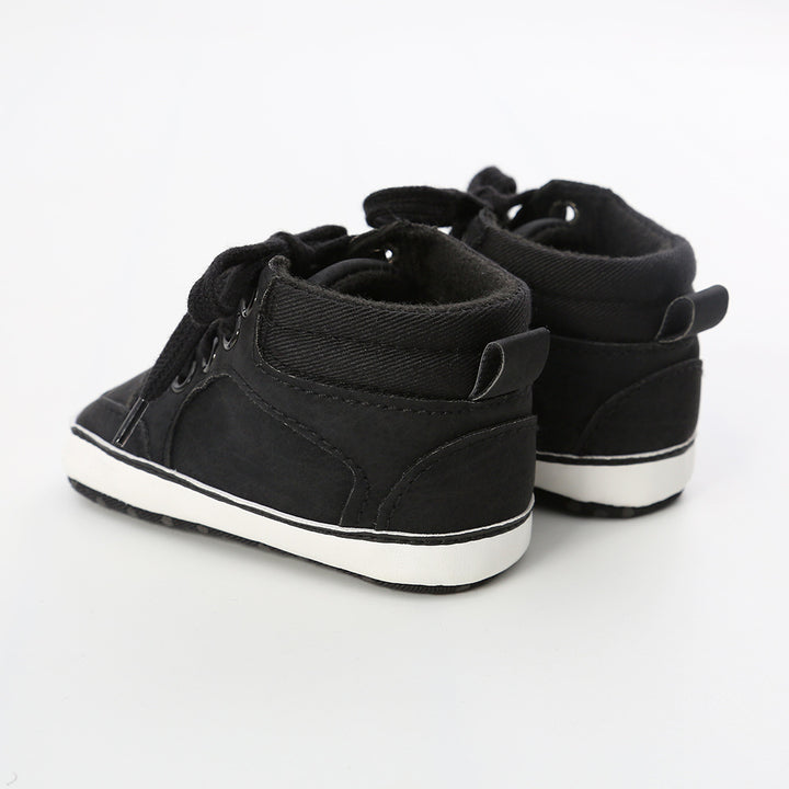 Baby Boy PU Leather Sneakers - 0912 - quixoticmuses