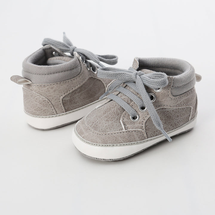 Baby Boy PU Leather Sneakers - 0912 - quixoticmuses