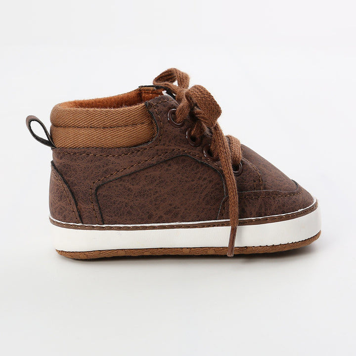 Baby Boy PU Leather Sneakers - 0912 - quixoticmuses