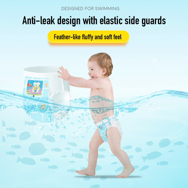 Uber Bear Baby Disposable Swimming Pants Diaper Anti-leak - quixoticmuses