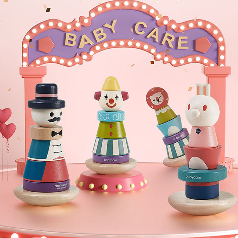 Babycare Baby Roly-Poly Wooden Rocking Stacker - quixoticmuses