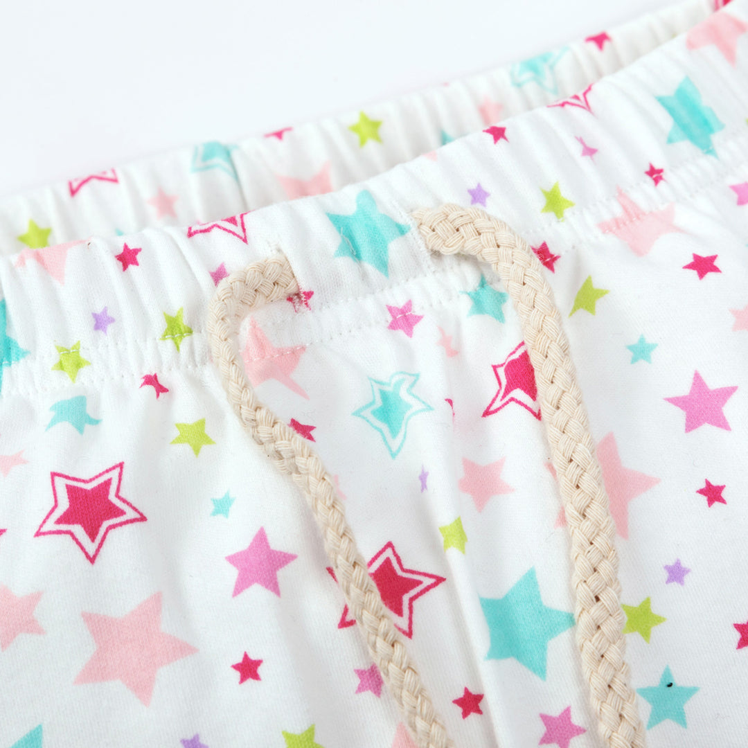 Baby Girl Unicorn Star Stripes Joggers - 3 Pack - quixoticmuses