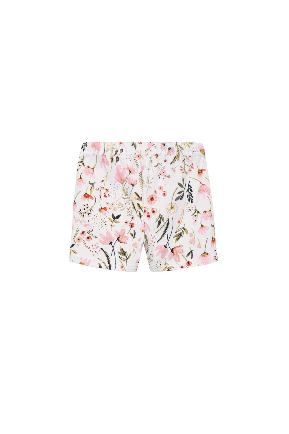 Baby Girl Ruffled Pink White Printed Top n Floral Shorts Set Girls Power - quixoticmuses