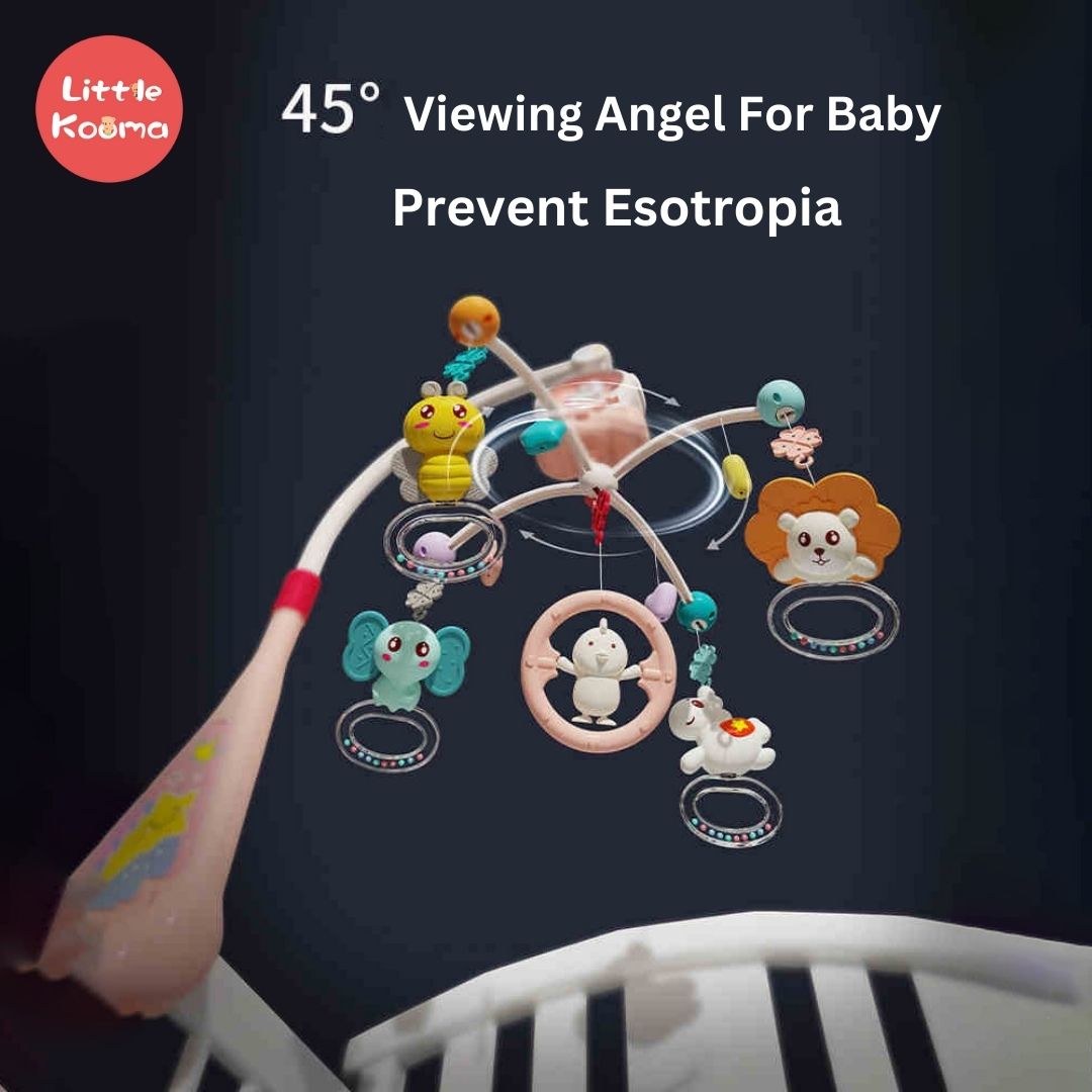 Baby Musical Crib Mobile with Night Lights and Rotation, Rattles, Comfort Toys for Newborn Infant Boys Girls Toddles - quixoticmuses