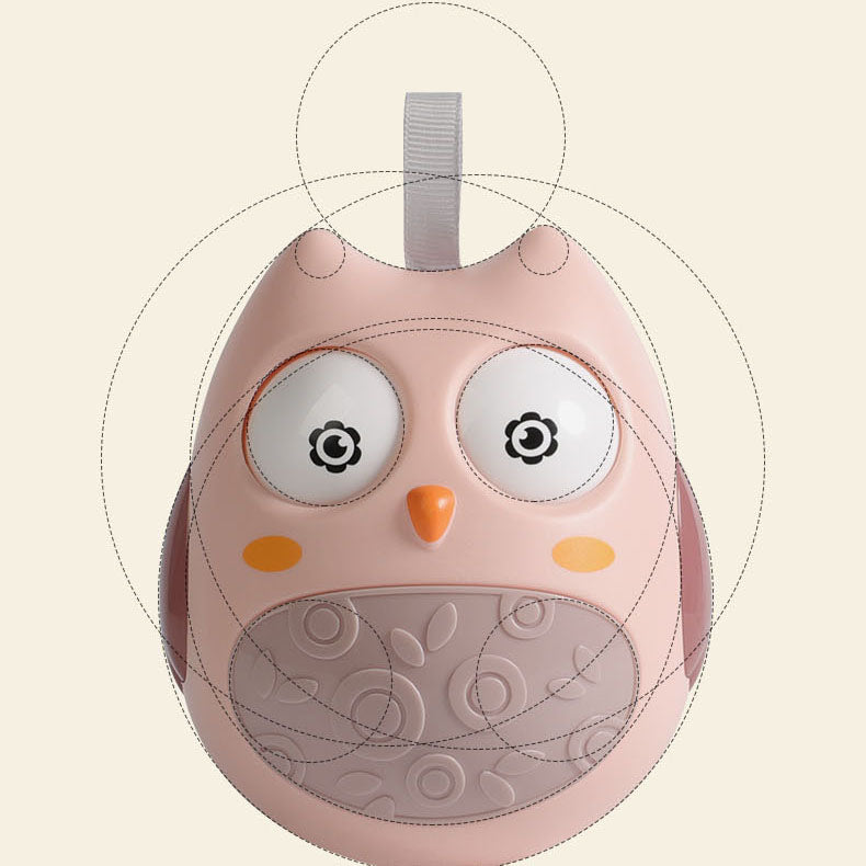 Babycare Owl Tumbler Roly-poly Toy Baby Children Gift Early Education Toys - quixoticmuses