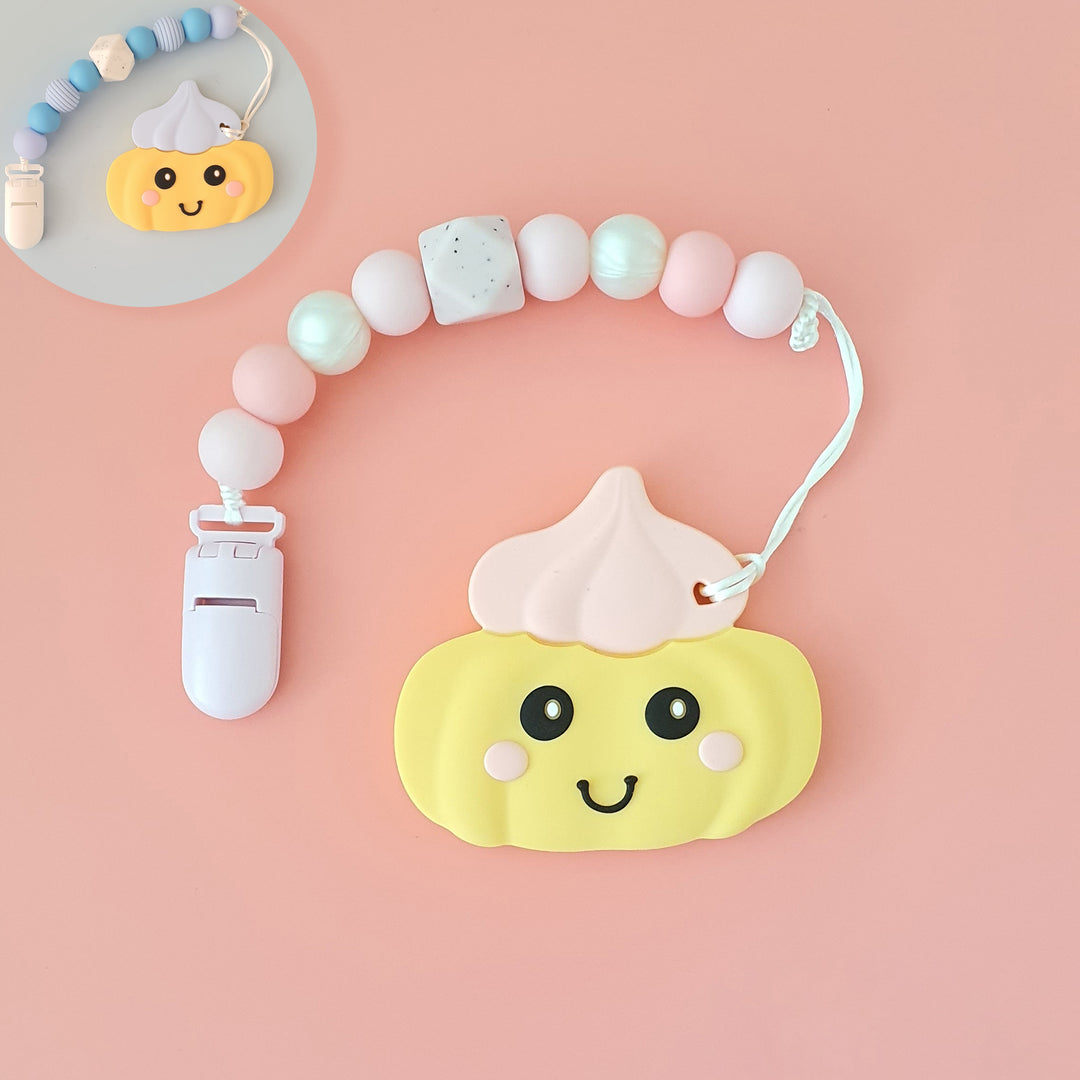 Traditional Gem Biscuit Baby Silicone Teether Set - quixoticmuses