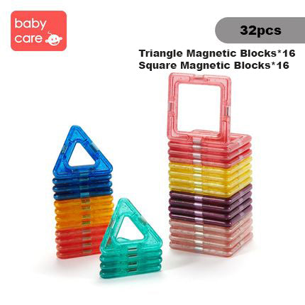 Babycare Baby & Kids Magnetic Building Blocks Set Early Educational Toy - quixoticmuses